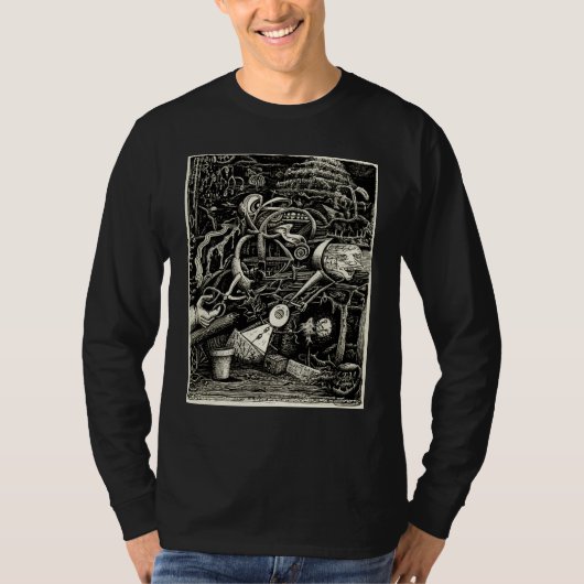 The Garden of Madness van Brian Benson T-shirt (Voorkant)
