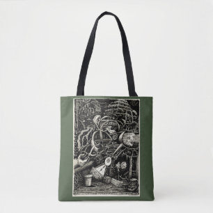 The Garden of Madness van Brian Benson Tote Bag
