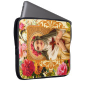 The Garden of Saint Roos Electronics Bag Laptop Sleeve (Voorkant Rechts)