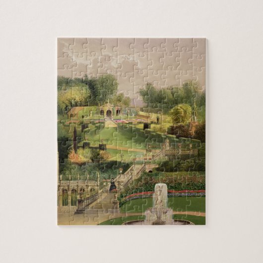 The Garden on the Hill Side, Castle Combe, van 'T Legpuzzel (Verticaal)