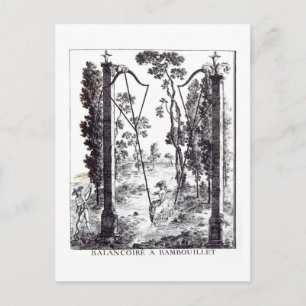 The Garden Swing at Rambouillet uit 'Details des Briefkaart