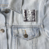 The Garden Swing at Rambouillet uit 'Details des Vierkante Button 5,1 Cm (In situ)