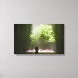 The Gardener Canvas Afdruk