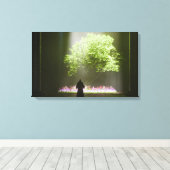 The Gardener Canvas Afdruk (Insitu (Houten vloer))