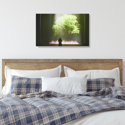 The Gardener Canvas Afdruk (Insitu (Slaapkamer))