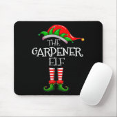 The Gardener Elf Matching Family Group Christmas P Muismat (Met muis)