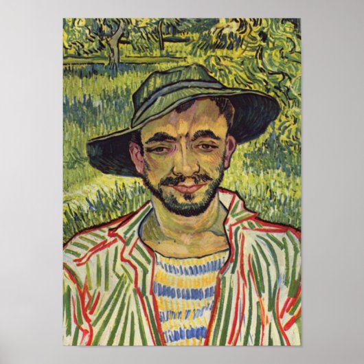 The Gardener - Vincent Van Gogh Poster (Voorkant)