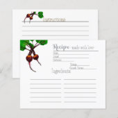 The Gardener's Beets Recept Kaart (Voorkant / Achterkant)