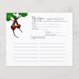 The Gardener's Beets Recept Kaart