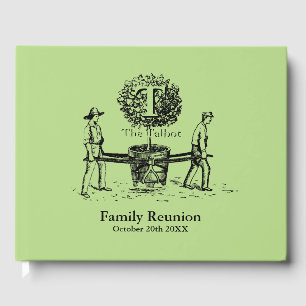 The Gardeners Family Reunion Custom Guest Book Gastenboek