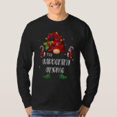The Gardening Gnome Buffalo Plaid Christmas Tree L T-shirt (Voorkant)