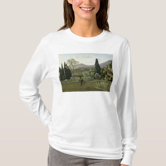 The Gardens of the Villa d'Este, Tivoli, 1843 T-shirt (Voorkant)