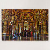 The Garnier theater, Paris Jigzaag Puzzle Legpuzzel (Horizontaal)