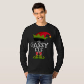 The Gassy Elf Costume Matching Family Group Christ T-shirt (Voorkant volledig)