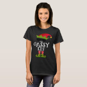 The Gassy Elf Costume Matching Family Group Christ T-shirt (Voorkant volledig)