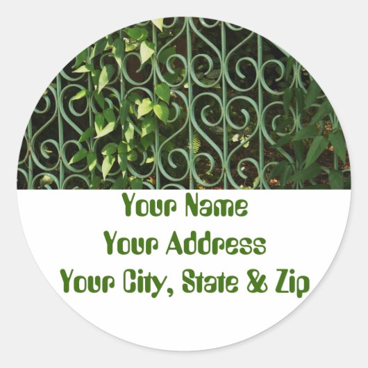 The Gate Address Label (Voorkant)