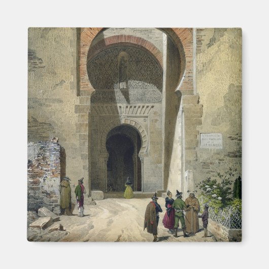 The Gate of Justice, entrance to the Alhambra, Gra Magneet (Voorkant)
