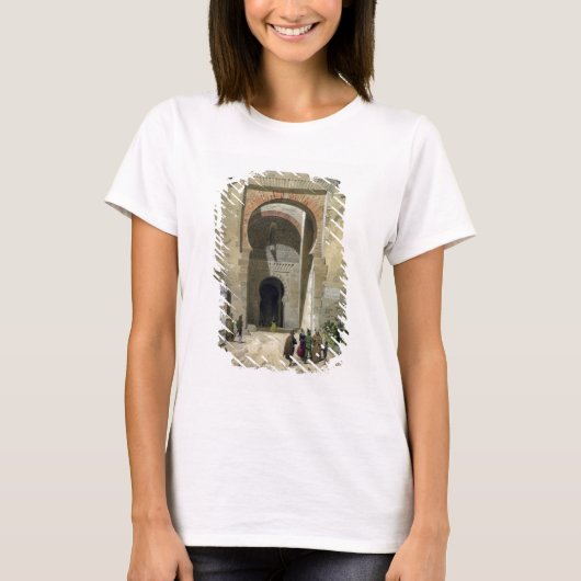 The Gate of Justice, entrance to the Alhambra, Gra T-shirt (Voorkant)