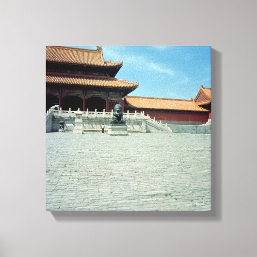 The Gate of Supreme Harmony Ming Dynasty, 1420 Canvas Afdruk (Voorkant)
