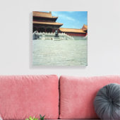 The Gate of Supreme Harmony Ming Dynasty, 1420 Canvas Afdruk (Insitu (Woonkamer))