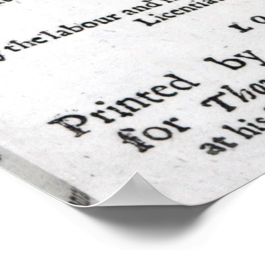 The Gate of Tongues Unlocked", 1631 Poster (Hoek)