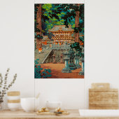 The Gate Yomei at Nikko Shrine by Tsuchiya Koitsu Poster (Keuken)