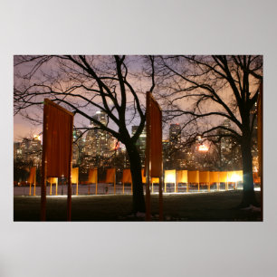 The Gates, NYC, februari 2005 Poster