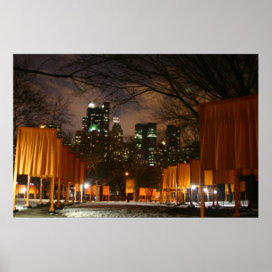 The Gates, NYC, februari 2005 Poster