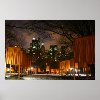 The Gates, NYC, februari 2005 Poster