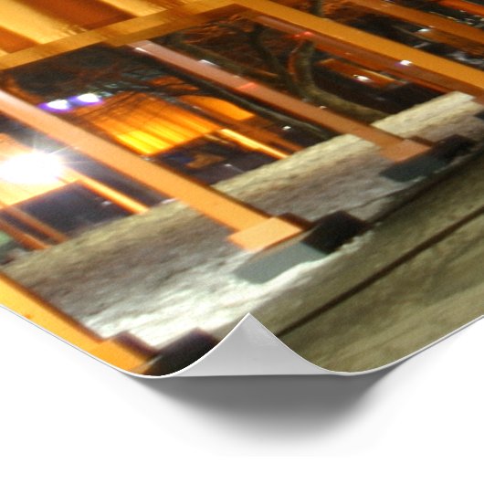 The Gates, NYC, februari 2005 Poster (Hoek)