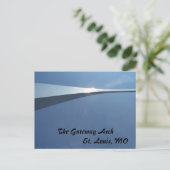 The Gateway Arch in St. Louis, MO Briefkaart (Staand voorkant)