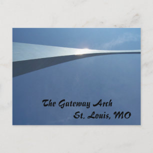 The Gateway Arch in St. Louis, MO Briefkaart