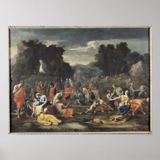 The Gathering of Manna, c.1637-9 Poster (Voorkant)