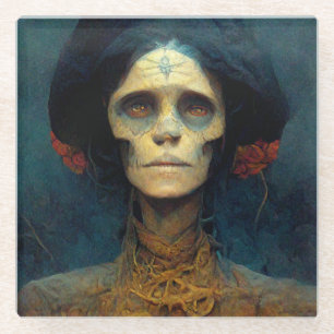 The Gaunt Lady Fantasy Sci-Fi Glazen Onderzetter