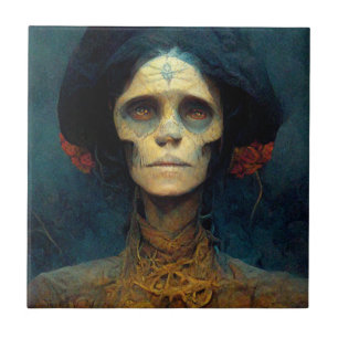 The Gaunt Lady Fantasy Sci-Fi Tegeltje