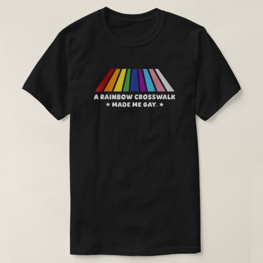 The Gay Agenda's Crosswalk Conversion T-shirt (Design voorkant)