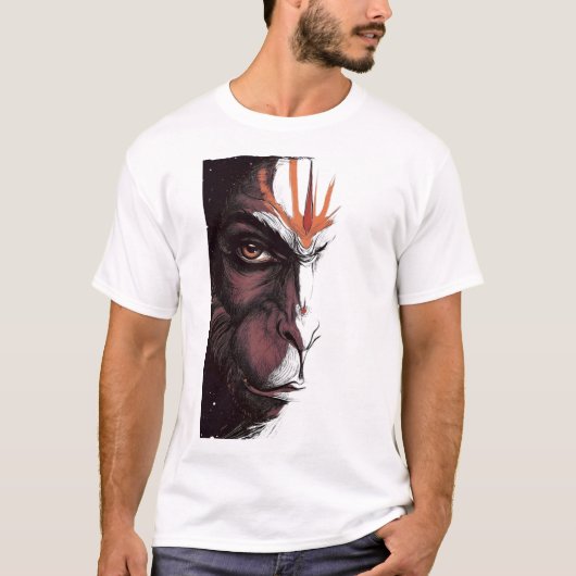 The Gaze of Mahakaal Half Revealed, Fully Eternal T-shirt (Voorkant)