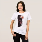 The Gaze of Mahakaal Half Revealed, Fully Eternal  Tri-Blend Shirt (Voorkant volledig)