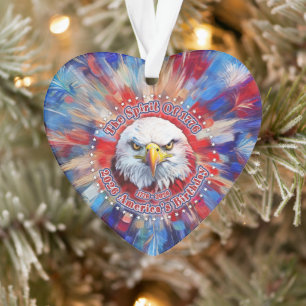 The Geest Van 1776, 2026 Amerika’s Rode Adelaar Vu Ornament