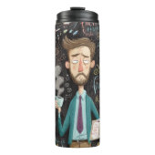 The Genius and the Burnout Thermosbeker (Voorkant)