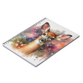 The Gentle Fawn - Spiral Notebook Notitieboek (Linkerzijde)