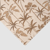 The Gentle Reveal: Botanische Palm Luxe Aards Tissuepapier (Detail)