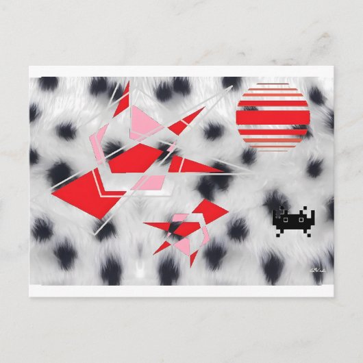 The Geometric Thing Part C Briefkaart (Voorkant)