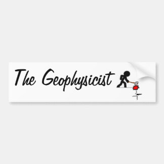 The Geophysicist - For Car Bumpersticker
