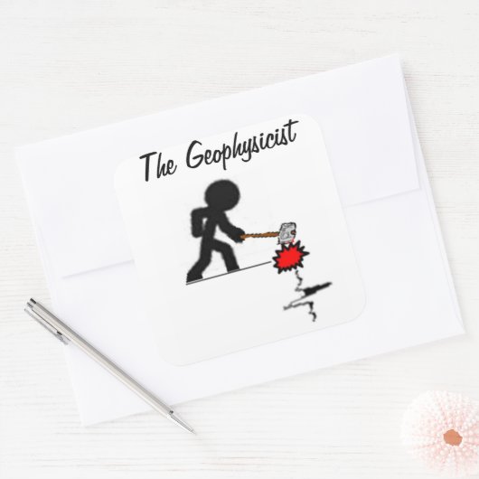 The Geophysicist Sticker (Envelop)