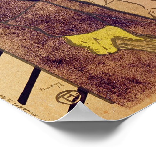 The German Babylon, 1894 Poster (Hoek)