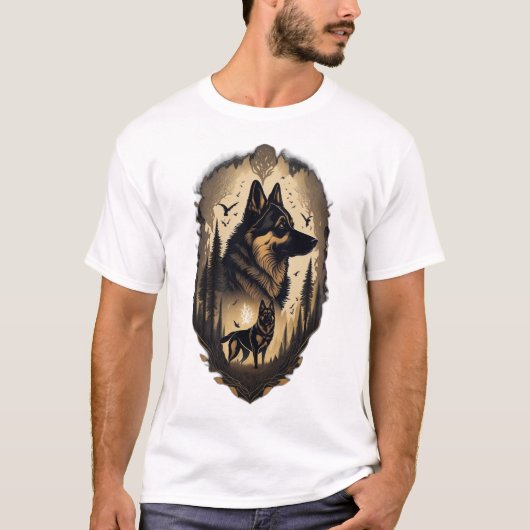 The German Shepherd 005 T-shirt (Voorkant)