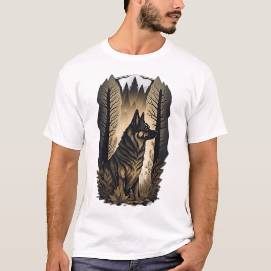 The German Shepherd 013  T-shirt (Voorkant)