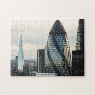 The Gherkin & The Shard London Urban Panorama Legpuzzel