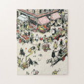 The Ghetto, Lower East Side Manhattan, 1920s Legpuzzel (Verticaal)